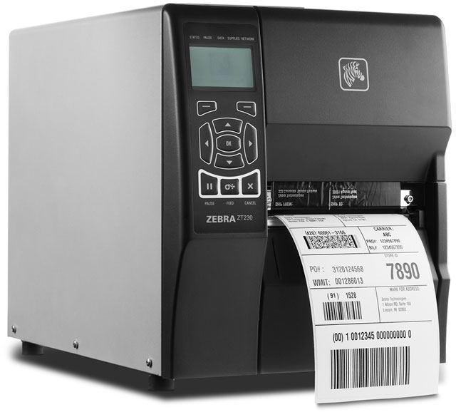 Zebra ZT231 Barkod Yazıcı Usb/Seri/Eth 203 Dpi