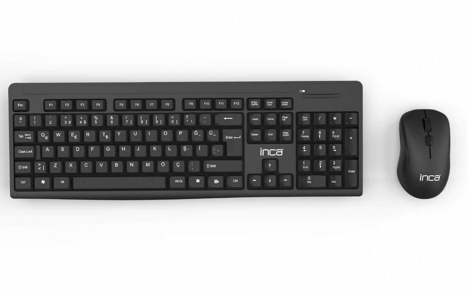 İnca Iws-539t  Wireless Super Cosy Q Kalavye Mouse Set