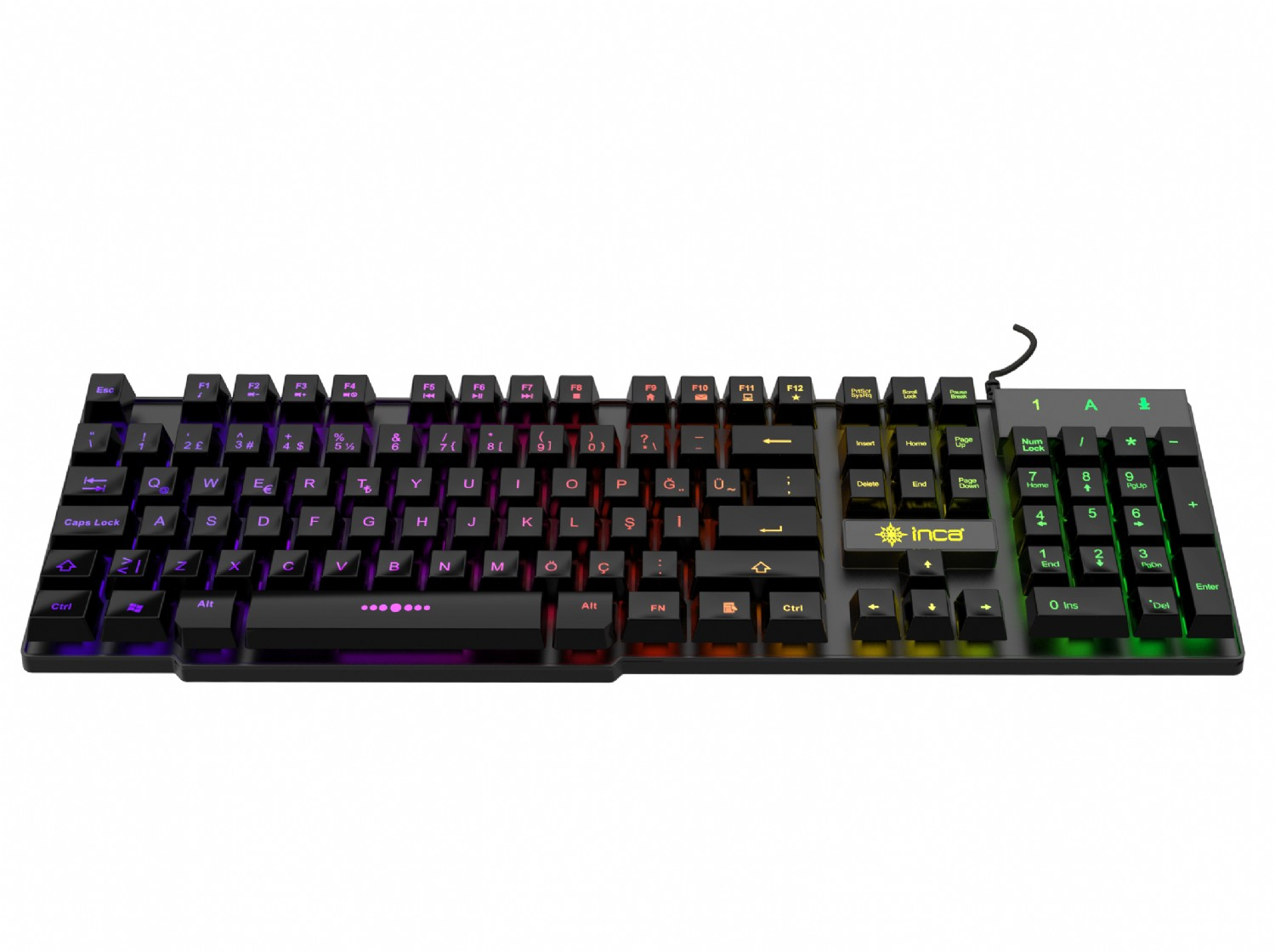 İnca Ikg-449 Raınbow Efect Mekanik Hisli Gamıng Klavye