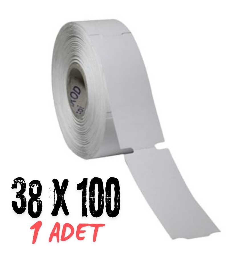 Raf Etiketi 1 Adet  38 x 100 350 Sarım
