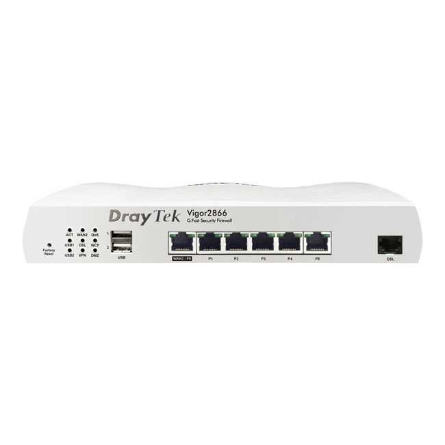 Draytek Vigor 2866 VDSL2 ADSL2 Router Modem