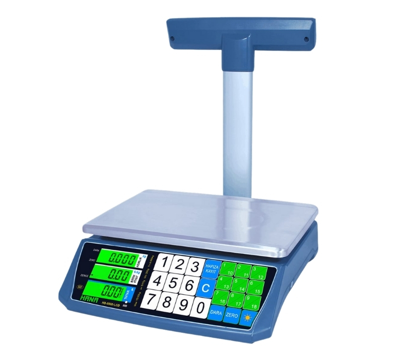 Hana Hs-5600 LCD Tartım Terazisi 30 Kg Boyunlu