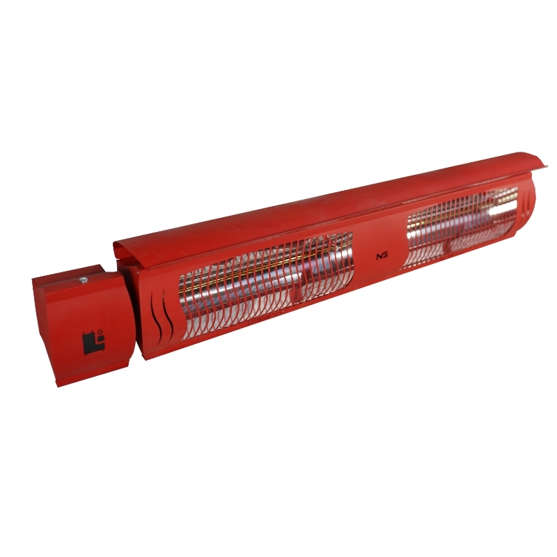 Nm003-1-4000 Nm Elektrikli Isıtıcı Kumandalı Kırmızı Mtn-Es 4000 W