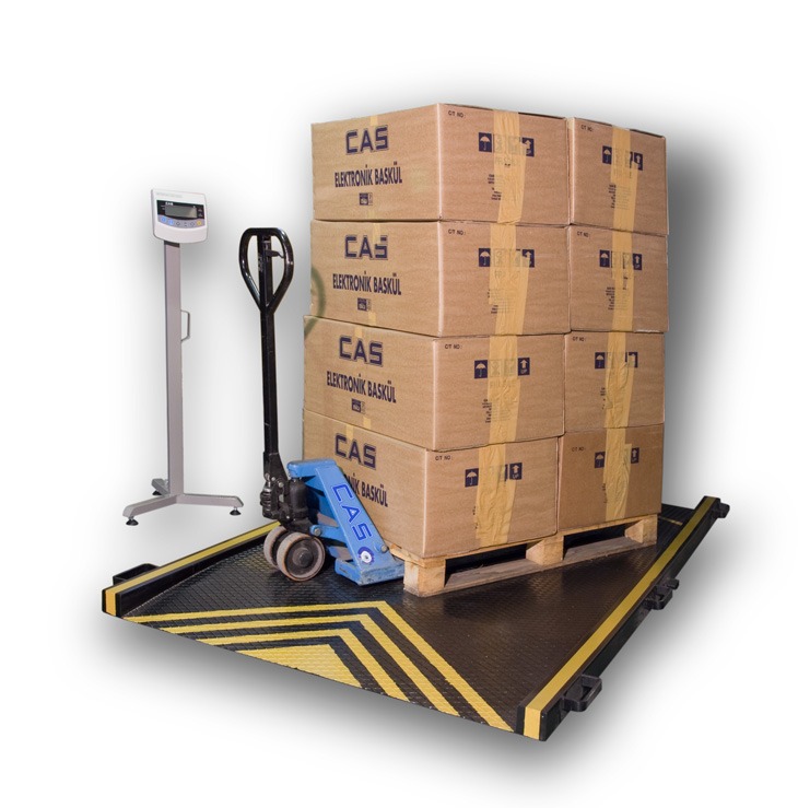 Cas Roll-On Çift Rampalı Baskül 150 X 250 2 Ton