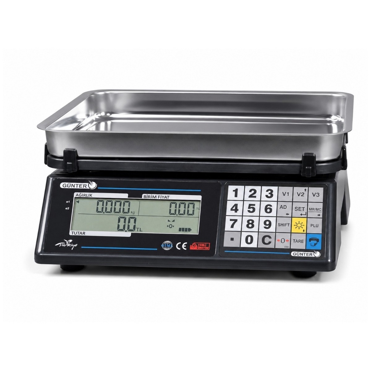Günter Nht-Pzr Js-1000 15kg Elektronik Terazi