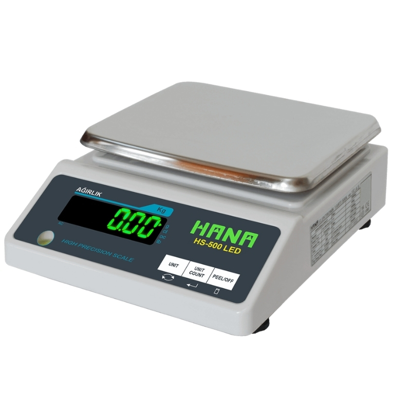 Hana Hs-500 LED Hassas Terazisi 3 Kg Kapasite