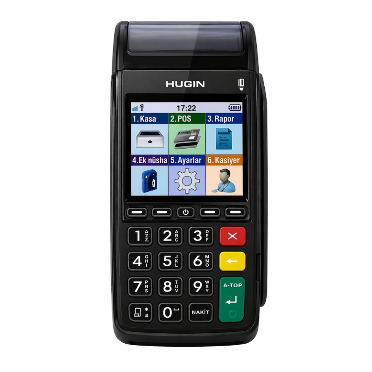 Hugin Tiger 4G T300 Yeni Nesil Mobil Pos Yazarkasa 