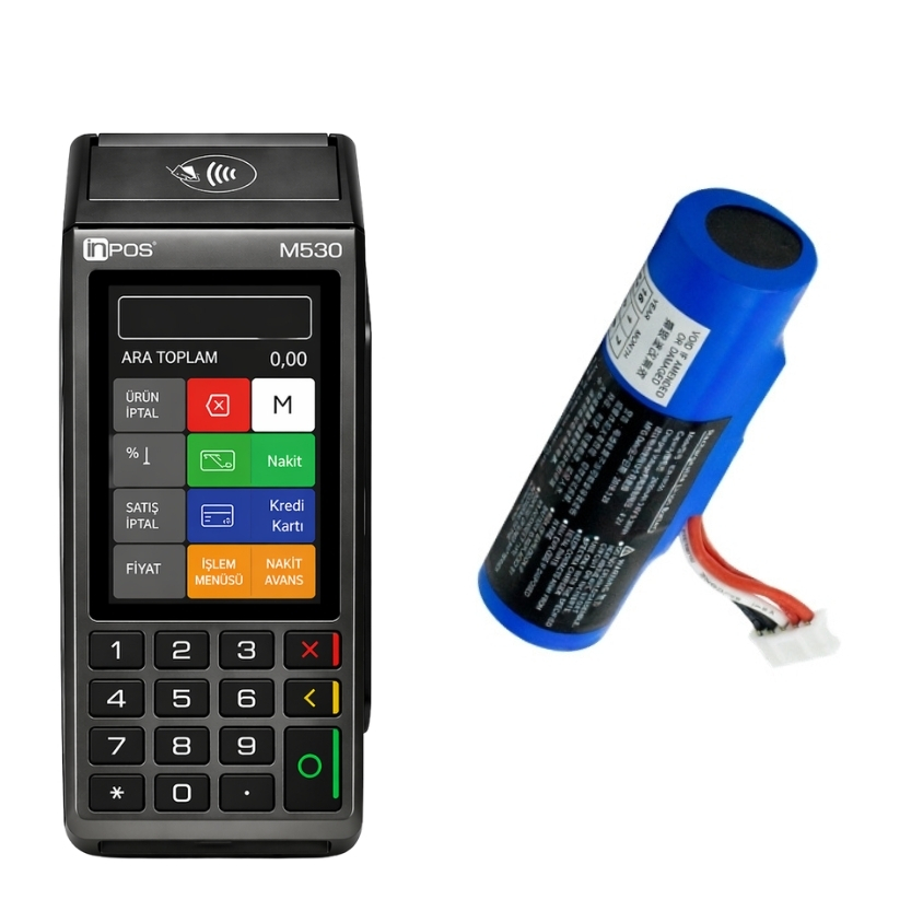 inPOS M530 Orjinal Batarya (3350 mAh)