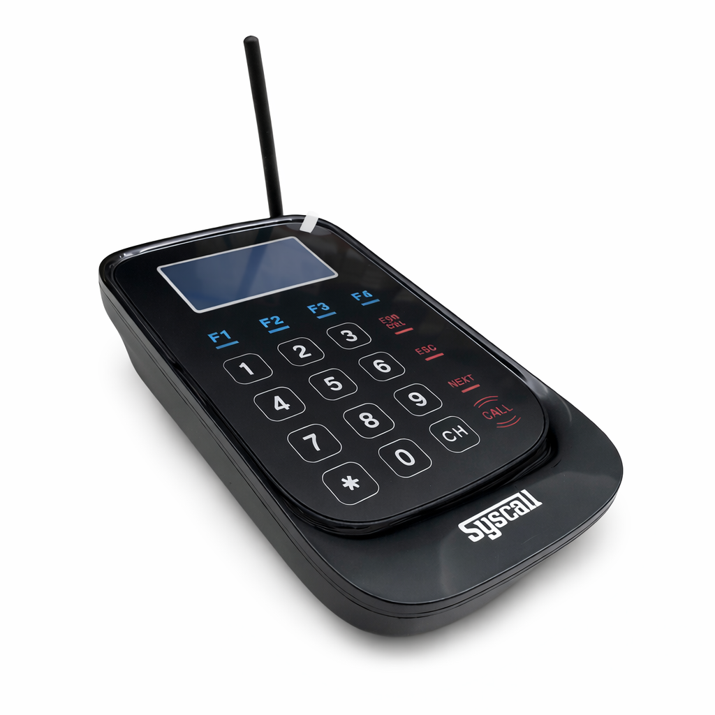 Syscall GP 2000 T Numaramatik Siyah (Guest Pager Transmitter)